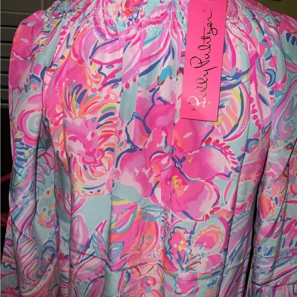 Top Long Sleeve Designer By Lilly Pulitzer In Navy, Size: Xxs main image 0